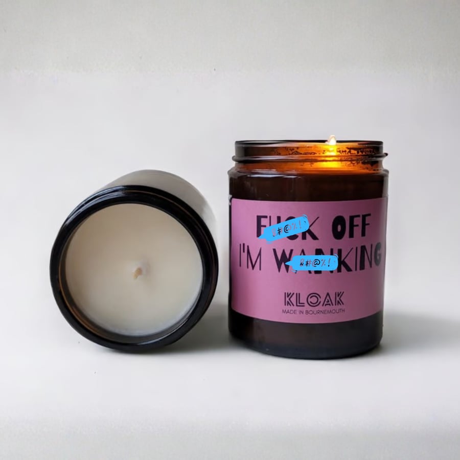 F Off I'm W-nking Candle