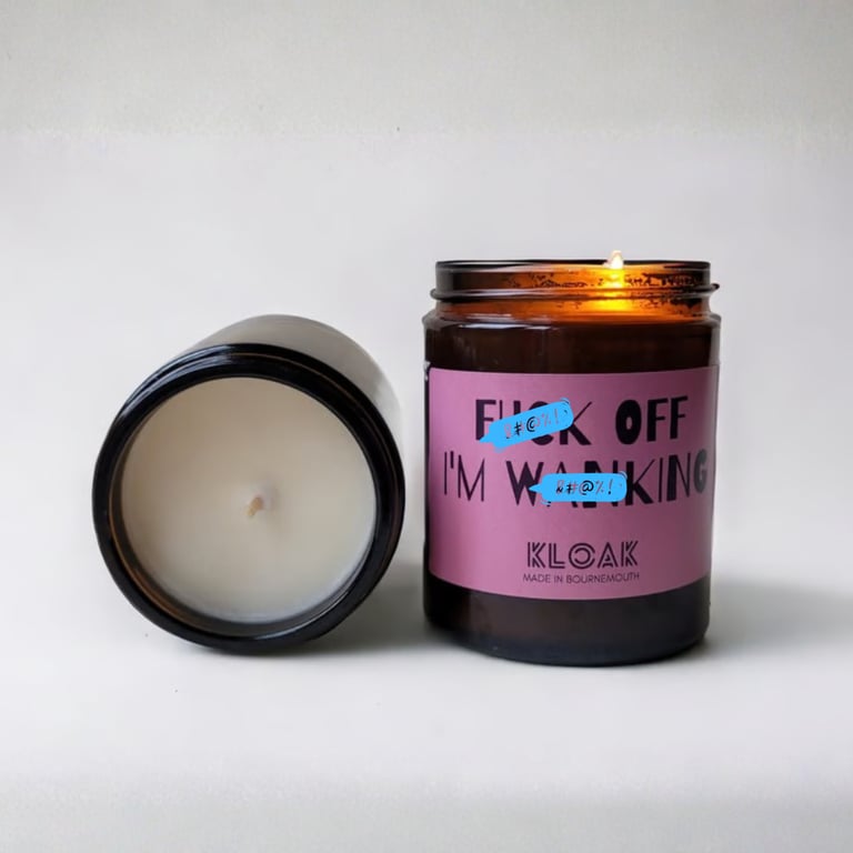 F Off I'm W-nking Candle