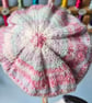 Baby Beret in shades of pink