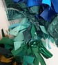 Rainbow Coloured Rag Wreath - Image 3
