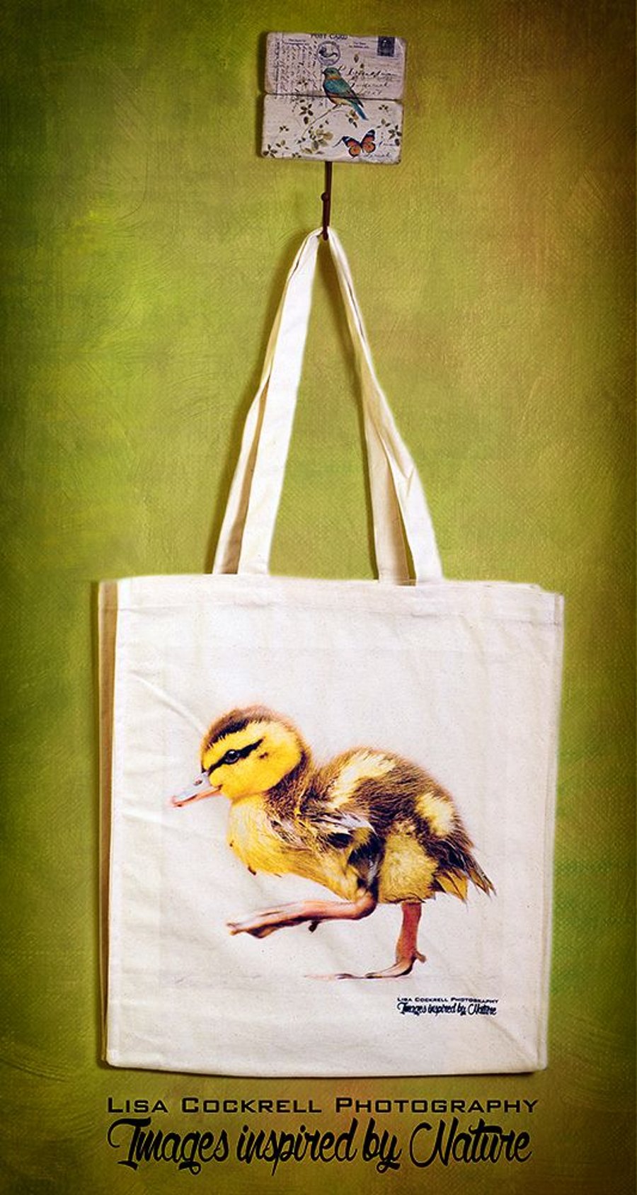 DUCKLING - TOTE BAGS INSPIRED BY NATURE FROM LISA COCKRELL PHOTOGRAPHY