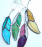 Stained Glass Answer Feather