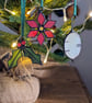 Stained Glass Christmas Tree Decorations, Handmade Heirloom Gift Set - Image 3