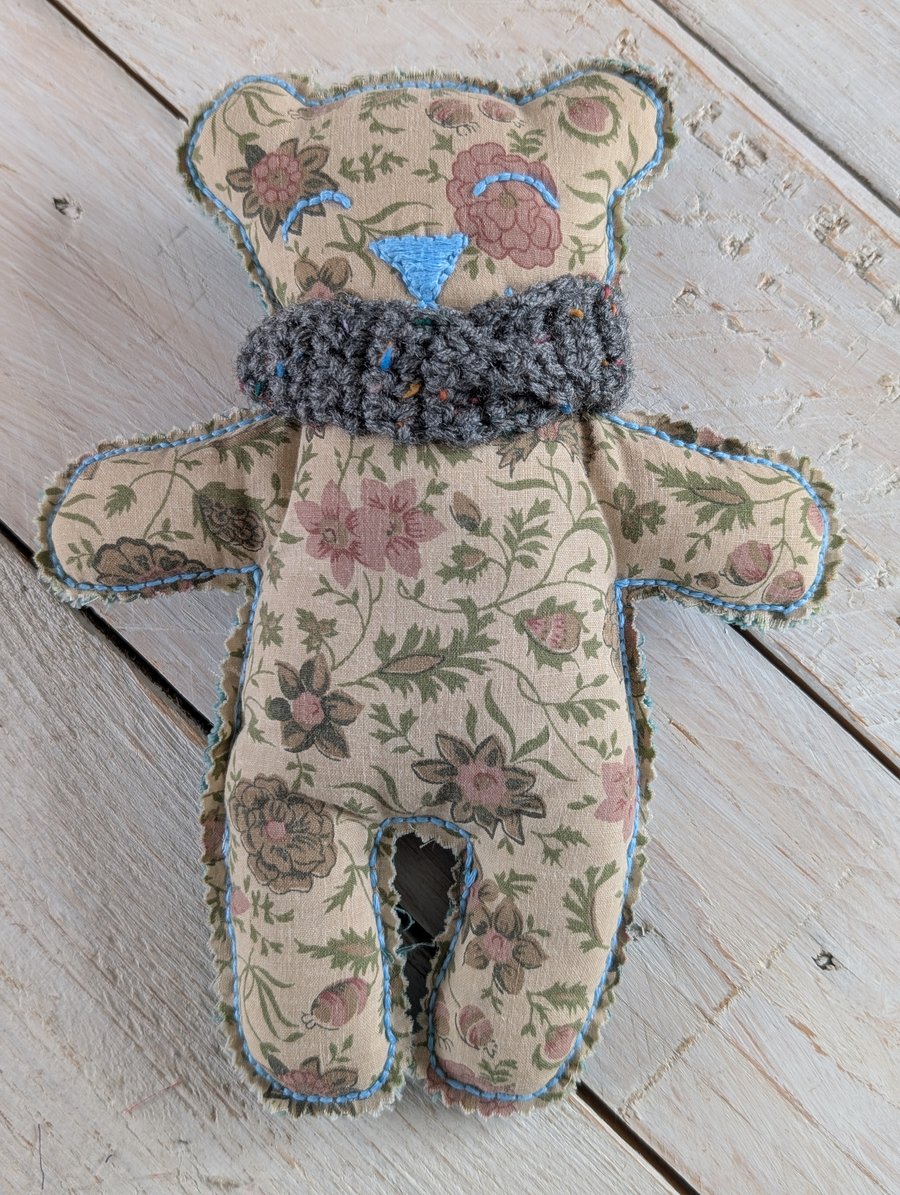 Handmade Fabric Bear 