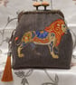 The Flower Power Lion Coin Purse