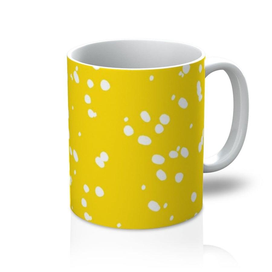 Yellow Dotty Mug