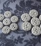 15mm Pearl Effect Flower DAISY Buttons - Image 5
