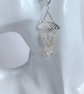 Sterling Silver Chainmaille Statement Earrings - Image 6