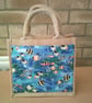 Tropical Fish Small Jute Bag