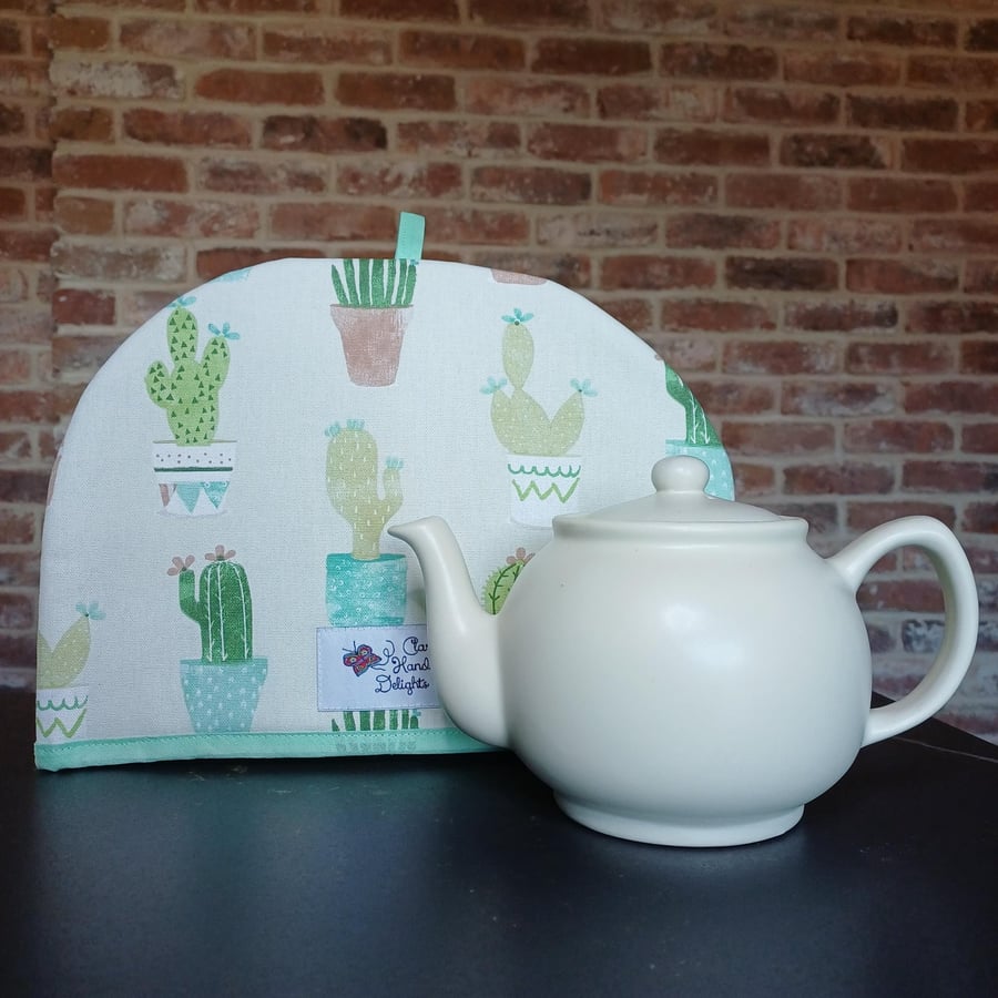 Tea Cosy in Cacti fabric