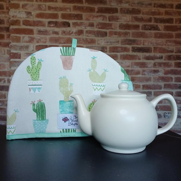 Tea Cosy in Cacti fabric