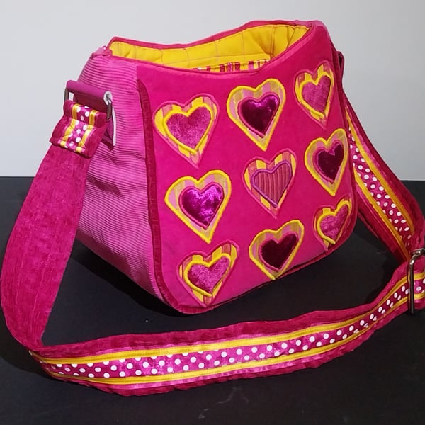 Candy Pink Heart Handbag