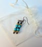 Hematite And Turquoise Earrings - Handmade In Devon - Seconds Sunday - Image 10