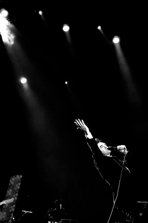 Morrissey Live at Reading Rock Festival Photograph Print