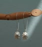 Silver Shell Earrings - Limpet Shell Long Earring - Nautical Jewellery - Image 5