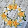 Daffodil Wreath, Spring Flowers