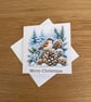 Winter Sparrow Christmas Cards. Pack of 6. - Image 4