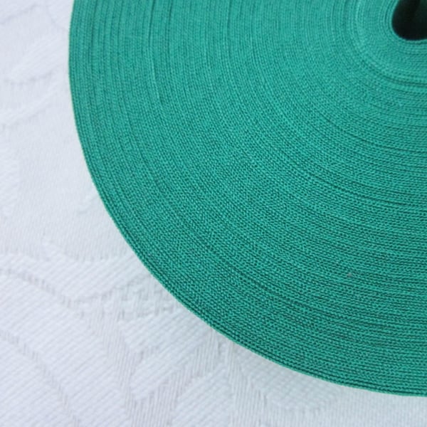 25m Roll Bright Green Cotton Bias Binding