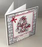 Teddy and gifts Christmas card - Image 6