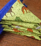 Birthday Horse bunting. Hand sewn with reclaimed fabric 3 m long