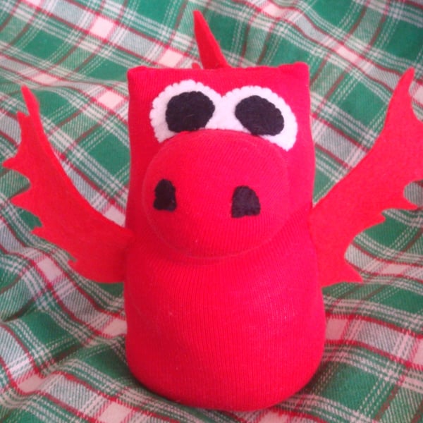 Sock Red Dragon
