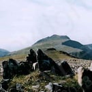 Cadair Idris, the View Along the Summit Ridge. Photographic Print