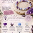 Menopause Support Gemstone Bracelet 