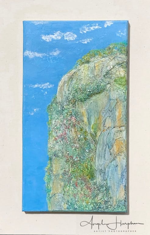 Acrylic Painting - Mystic Mount Buffalo Australia