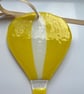 Hot Air balloons- fused glass balloons- sun catcher balloons
