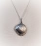Sterling silver seashell pendant - Image 8
