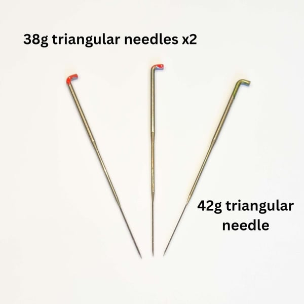 Felting Needles Starter Set: Triangular Needles