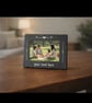 Personalised slate photo frame - rectangle - Image 1