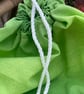 Large cloth gift bag with drawstring top - Image 2