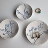 Set of 3 ceramic trinket bowls 