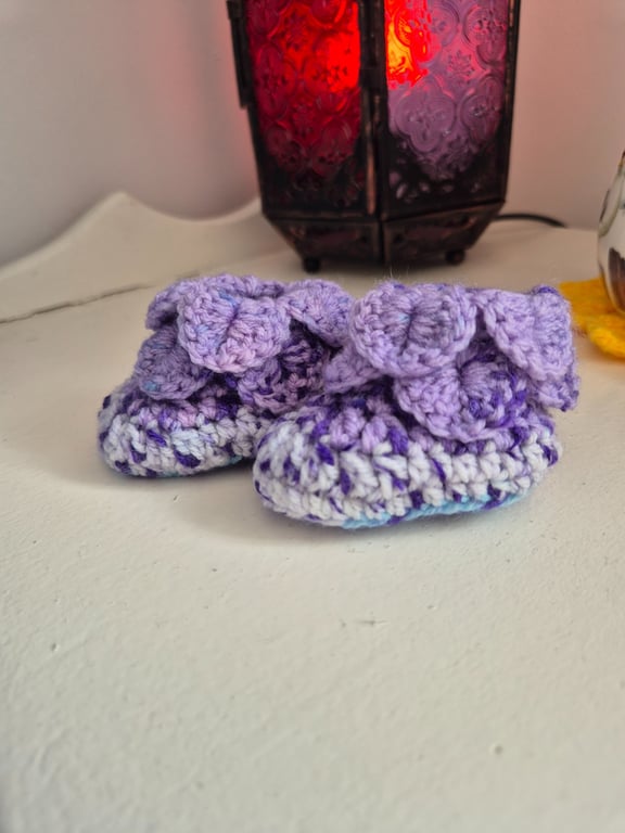 Baby Booties size 0-3 months 