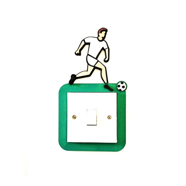 UK light Switch surround - Football fans, supporters