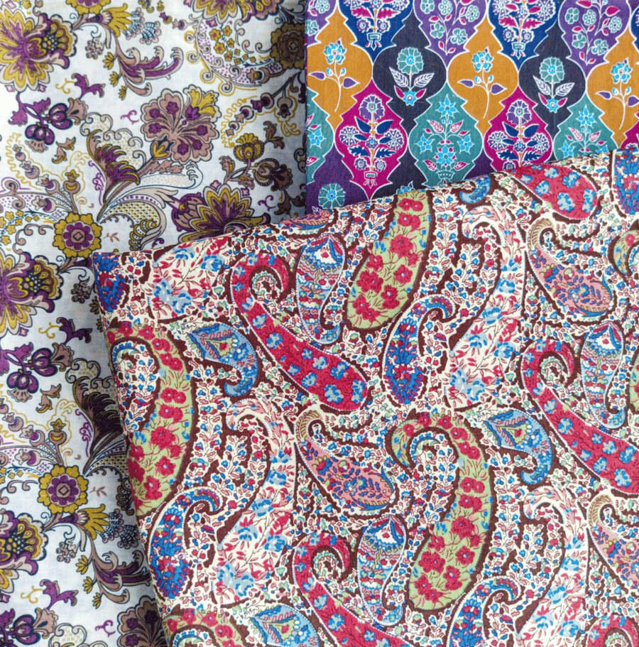 LIBERTY Tana Lawn Cotton Fabric, 3 designs, 