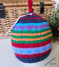 Designer Toddler Knotted Fairisle Hat 1 - 2 years size  - Image 2