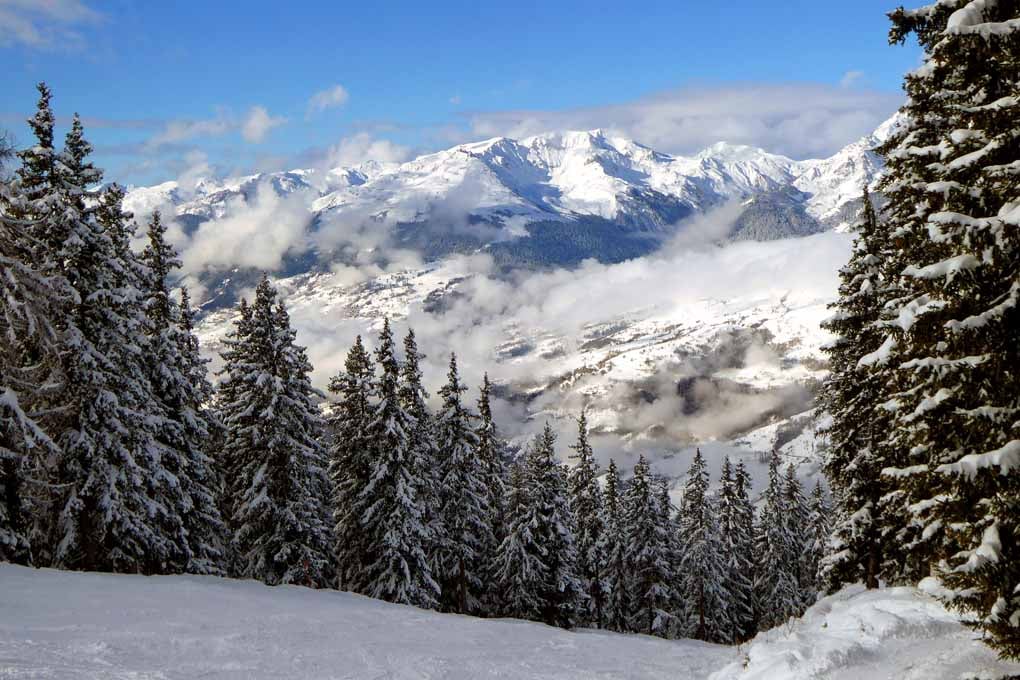 Les Arcs Arc 1800 Paradiski French Alps France Photograph Print