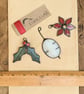 Stained Glass Christmas Tree Decorations, Handmade Heirloom Gift Set - Image 5