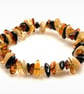 Bracelet with natural multi-colored Chips 
