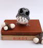 Needle Felted Miniature Grey Owl - Image 4