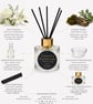 Spicy Floral Reed Diffuser - Luxury Home Fragrance - Night Silk - 100ml - Image 5