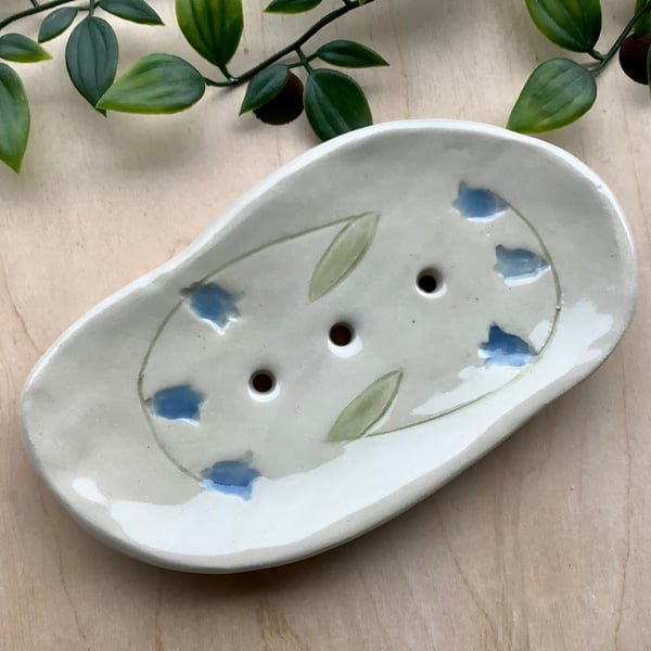 Bluebell soap dish
