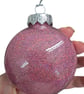 Hand painted dot mandala Christmas Ornament - Image 3