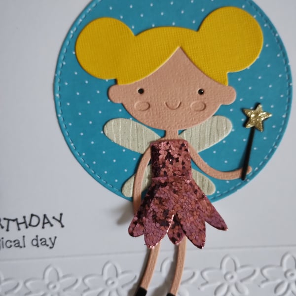 Dancing Fairy Happy Birthday - Have a magical day 