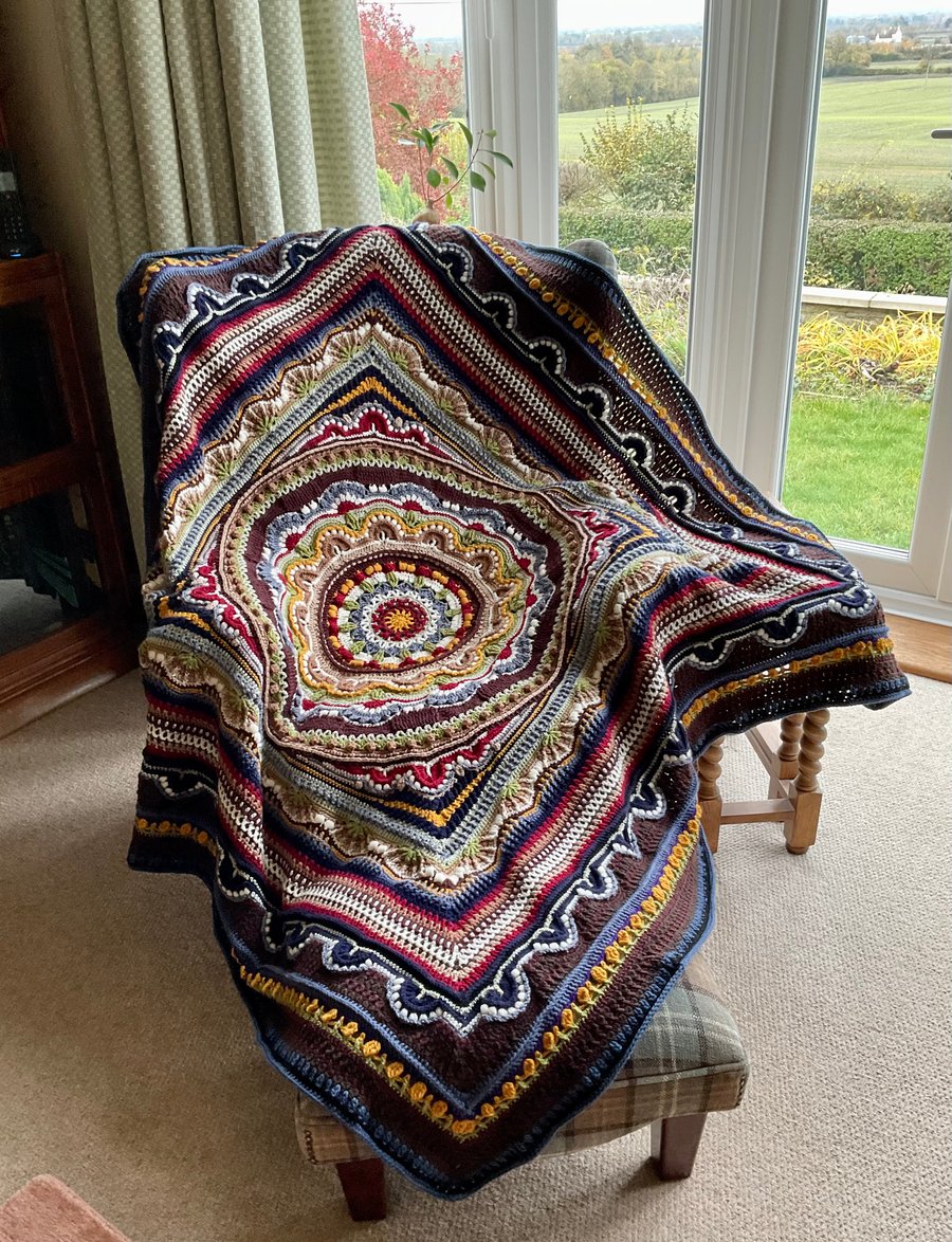 Heirloom Crocheted Blanket -Revelation