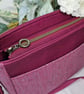 Yorkshire Tweed & Faux Leather Eden Crossbody Bag - Image 2