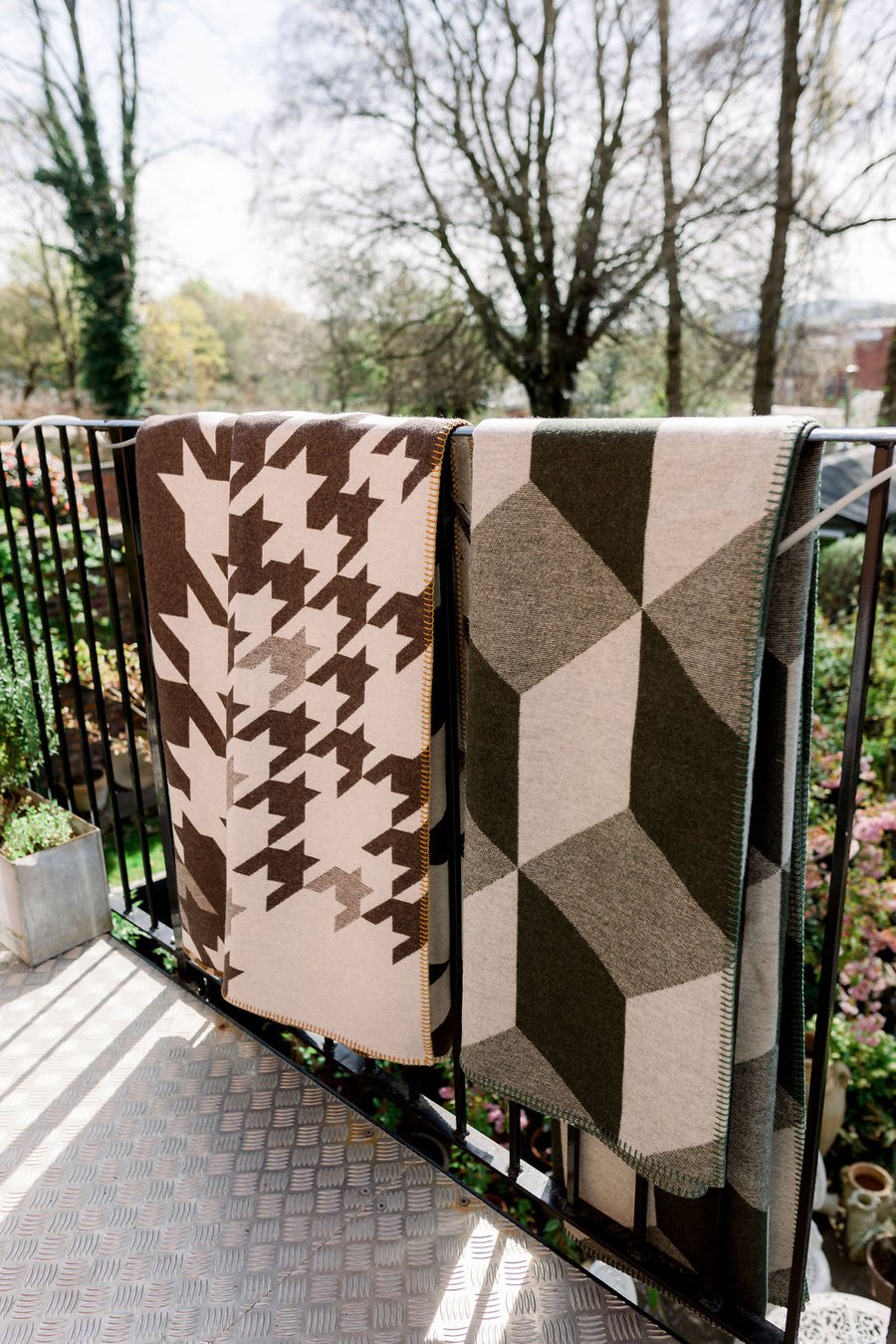 British Made Lambs wool Blankets