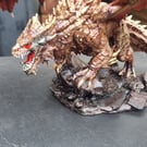 Hand painted dragon